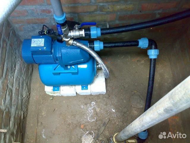 Провести подключить воду водопровод