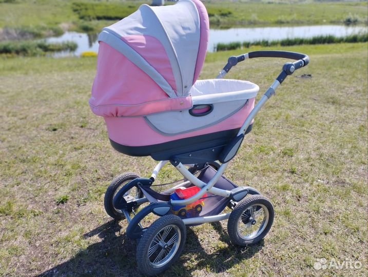 Коляска Geoby на алюминиевой раме