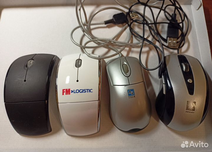 Компьютерные мышки беспроводная и проводные USB