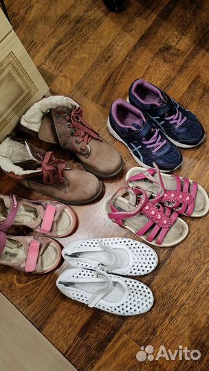 Обувь для девочки пакетом