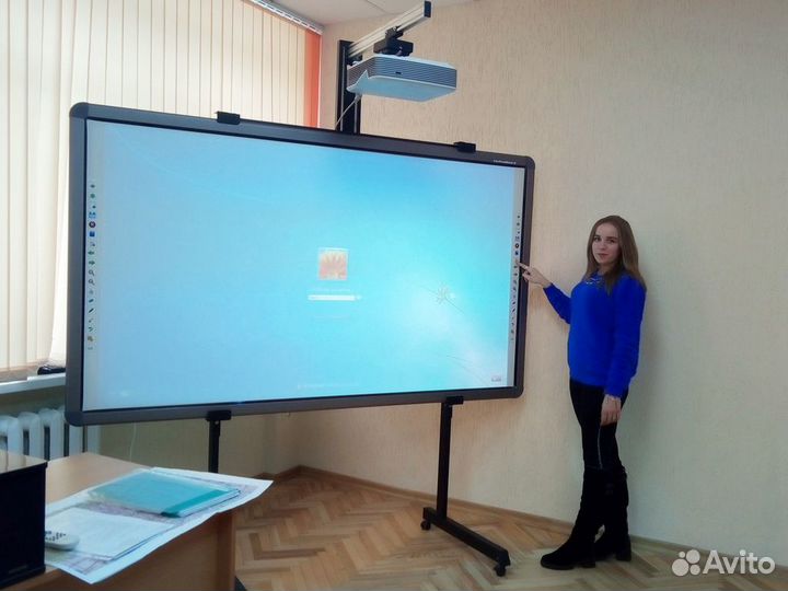 Интерактивная доска Panasonic Elite диагональ 2.2м