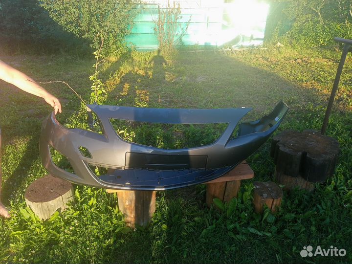 Бампер передний opel astra j