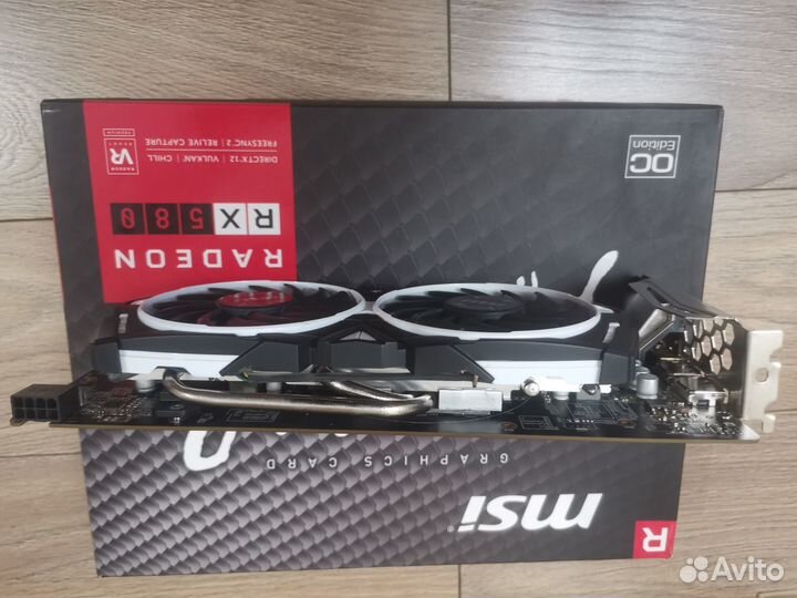 Видеокарта MSI Armor RX 580 4Gb