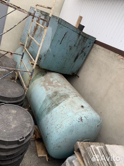Емкость для воды металлическая