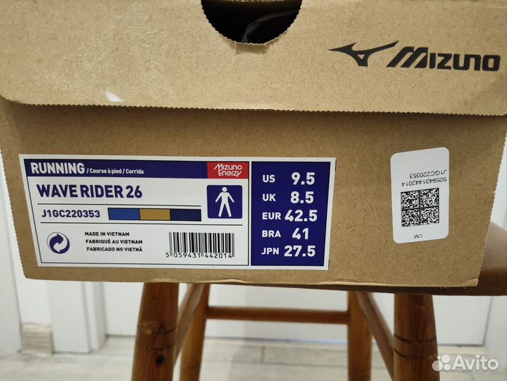 Кроссовки Mizuno Wave Rider 26