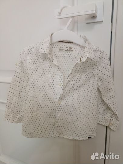 Рубашки для мальчика от 1 года до 2