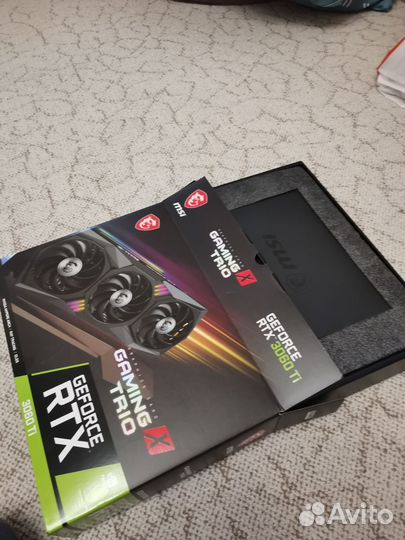 MSI GeForce RTX 3060 Ti gaming X trio 8GD6X