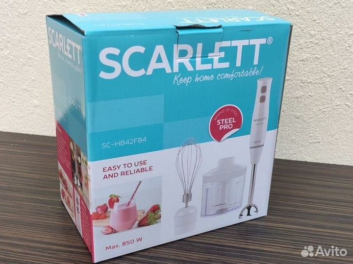 Новый блендер Skarlett в упаковке