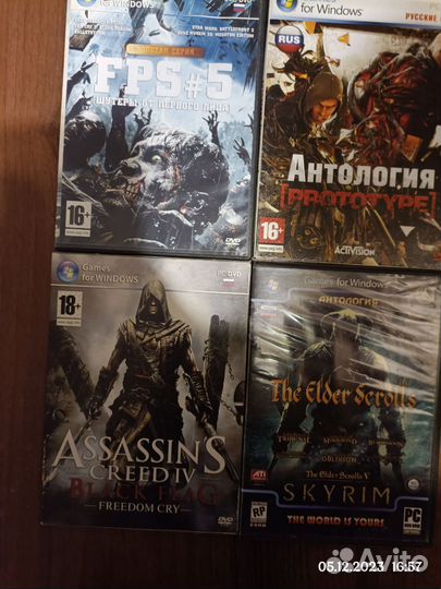 Игровые диски на пк
