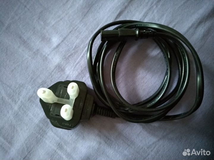 Кабель питания с евровилкой