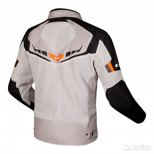 Ls2 Garda Air мотокуртка Grey Orange Серый