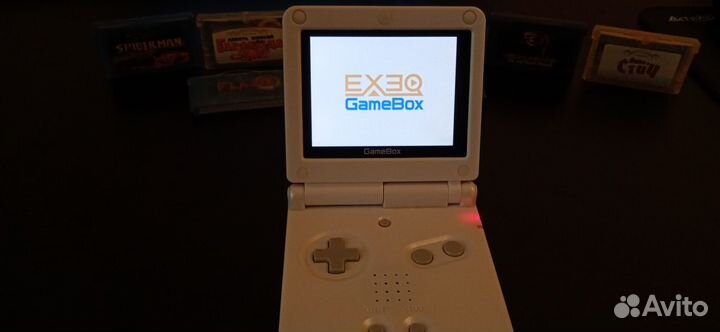 Exeq GameBox(Game Boy Advance Sp) + 10 игр