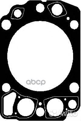 Прокладка ГБЦ металло-эластомер на 1 cyl d129 MAN