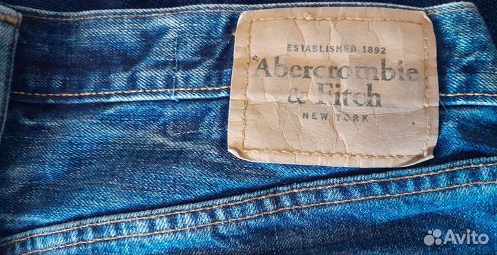 Abercrombie fitch джинсы w32