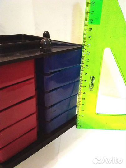 Шкатулка Органайзер для мелочей СССР 14*14выс14