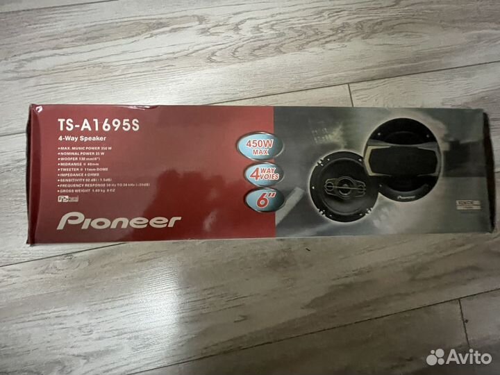 Колонки pioneer TS-A1695S