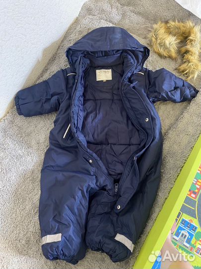 Комбинезон детский для мальчика зимний 86 Baby go