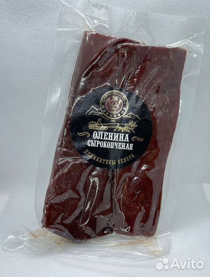 Сырокопченое филе и окорок оленьи