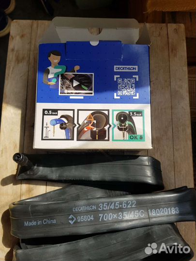 Велокамера 28, с ааторемонтом