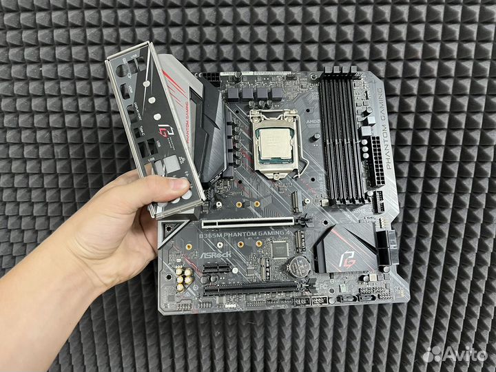 ASRock B365 Phantom Gaming 4 + скупка