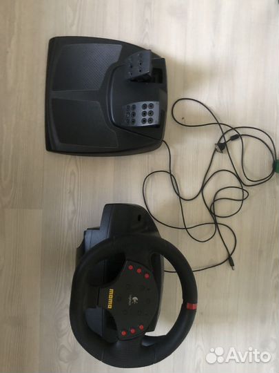 Руль для пк logitech momo