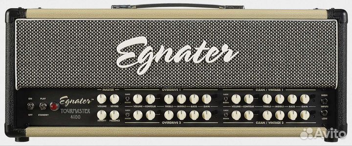 Egnater Tourmaster 4100 ламповый усилитель 100Watt