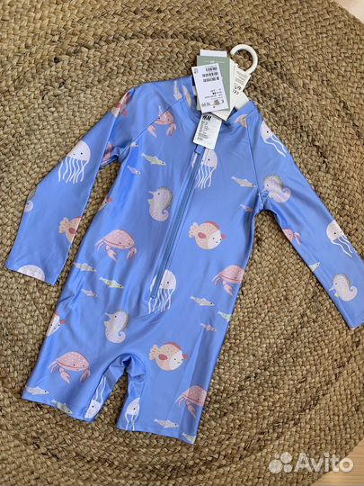 Рашгард солнцезащитный комбинезон H&M 86/92, 98