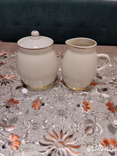 Молочники сливочники СССР и сахарница