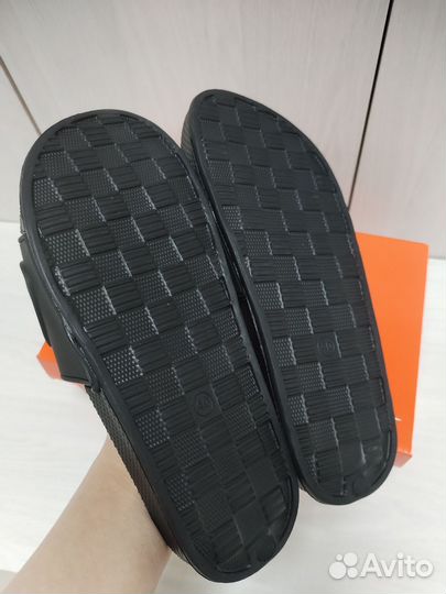 Шлепанцы сланцы мужские Nike чёрные