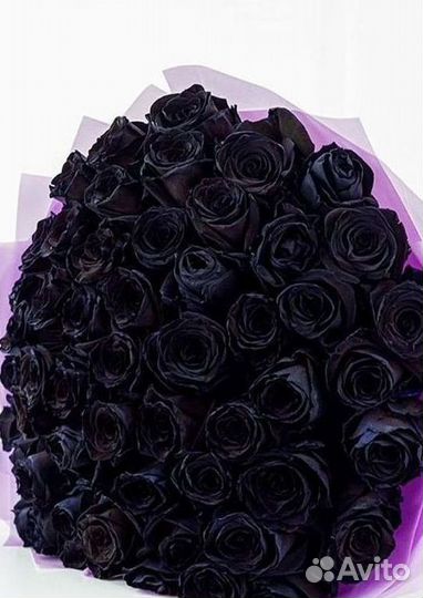 Чёрные розы Доставка цветов Букеты