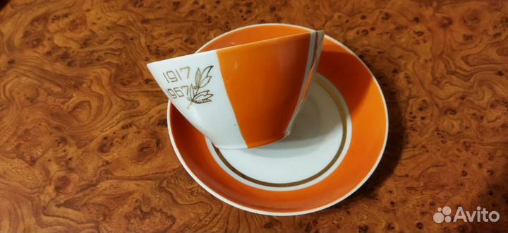 Чайная пара 50 лет октябрьской революции дулёво