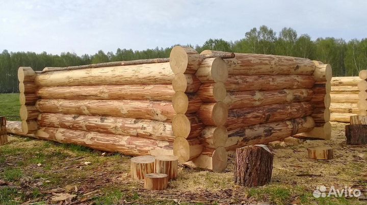 Продам сруб бани дома