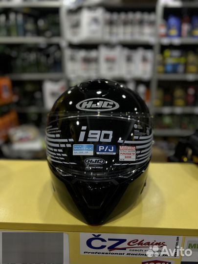 Шлем HJC i90 metal black (L,XXL)