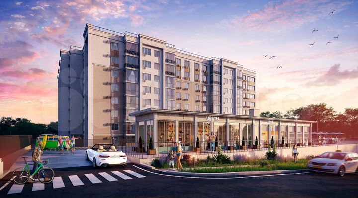 1-к. квартира, 32,9 м², 6/8 эт.