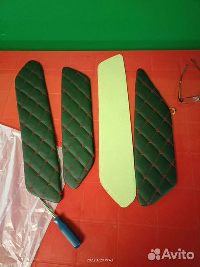 Накладки на дверные карты. (Гранта)