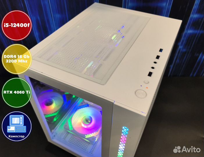 Сборка игрового пк i5-RTX4060Ti-16DDR4-LEZ6317-B760