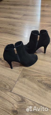 Ботильоны женские XTI натуральная замша