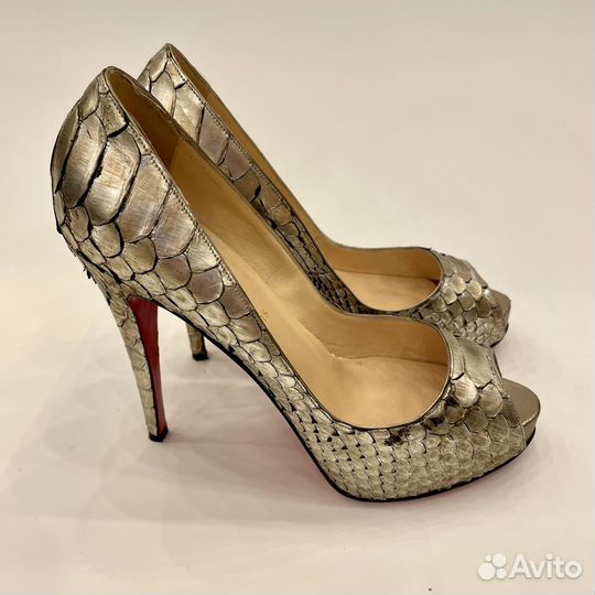 Туфли christian louboutin 39,5 босоножки оригинал