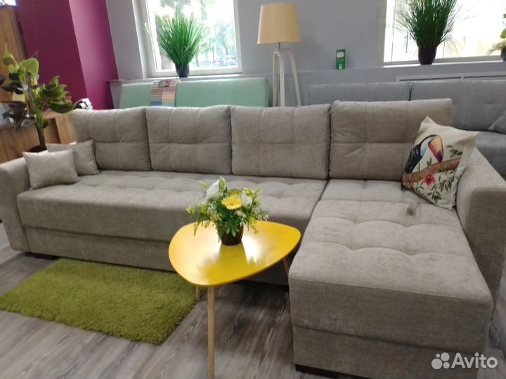 Диван новый Сафари 3 m с выдвижной оттоманкой