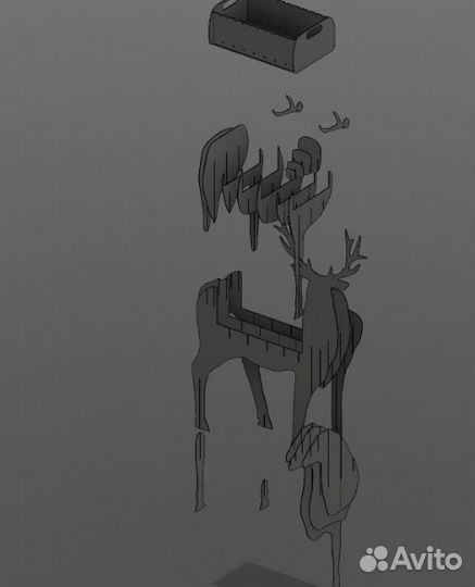 Мангал олень