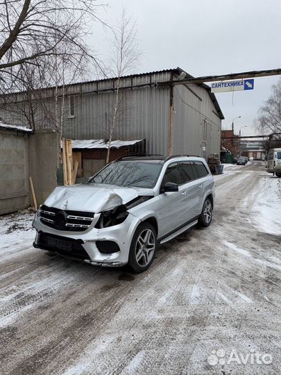 Mercedes-Benz GLS-класс 3.0 AT, 2018, битый, 99 452 км