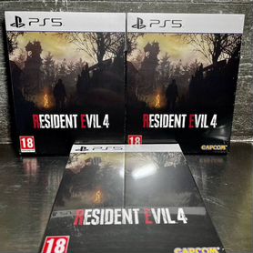 Resident Evil 4 remake steelbook PS4/PS5