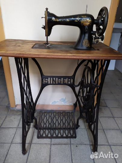 Швейная машинка Singer 1908 г в рабочем состояние
