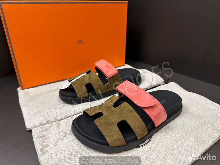 Шлепанцы женские Hermes Chypre