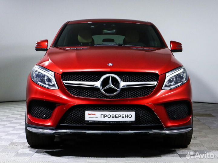 Mercedes-Benz GLE-класс Coupe 3.0 AT, 2016, 90 349 км