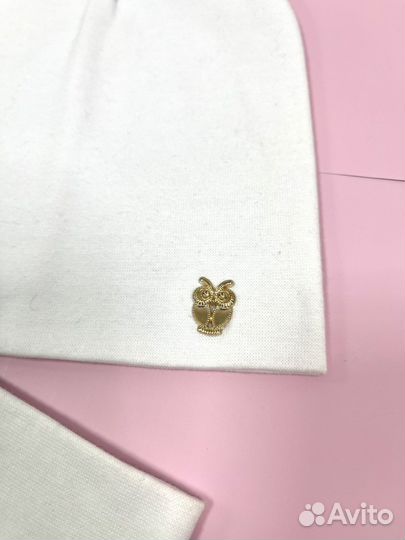 Шапка и снуд для девочки 6 7 8 лет