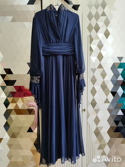 Вечернее платье в пол 42 44 р