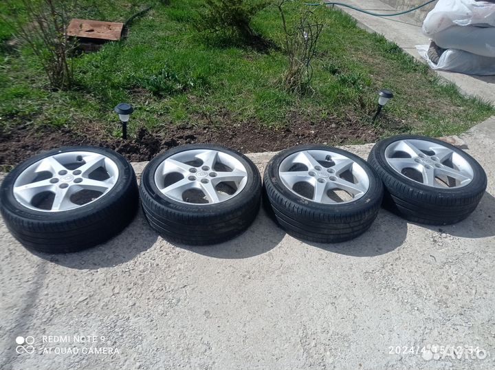 Литые диски R17 Kia ceed