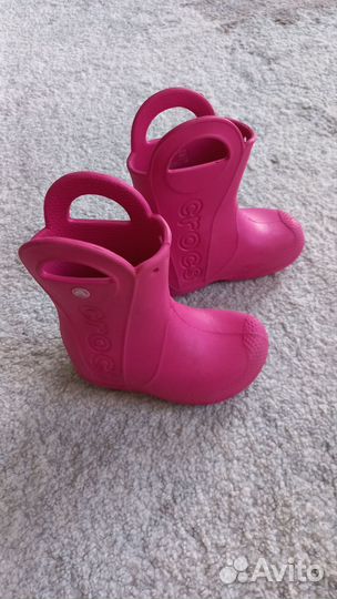 Резиновые сапоги crocs c8