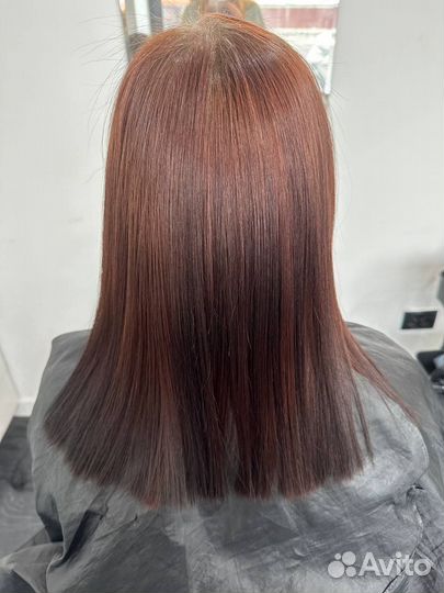 Кератиновое выпрямление волос.Ботокс волос